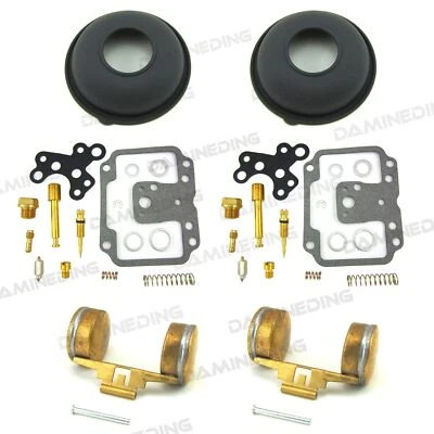 Kit de reconstrucción de carburador de lujo 79 XS650S2 flotador de carburador con diafragma Foto 1 de 4