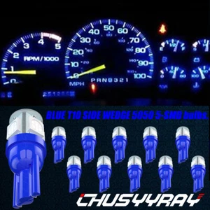 Blue LED Dash Cluster Instrument Light Kit For 1999-2001 Ford F250 Super Duty - Foto 1 di 11