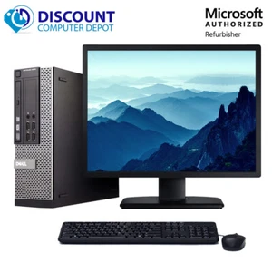 Dell 9020 Core i5 Desktop Computer 3.20GHz 8GB RAM 500GB HD Windows 10 20" LCD - Picture 1 of 6