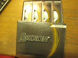 2 dozen BRAND NEW 2023 Srixon Z Star Diamond mens White golf balls - Picture 1 of 1