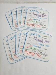 10 Danke Stoffstücke quadratisch 6,5"x6,5" Topflappen machen Geschenk Handarbeit Vintage - Bild 1 von 6