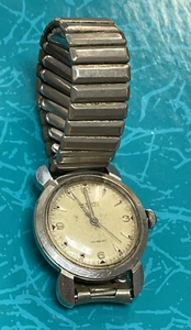 GENEVE AUTOMATIC INCABLOC SWISS MADE STAINLESS STEEL VINTAGE WATCH 425723 - Picture 1 of 11