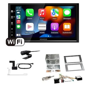 Kenwood Autoradio WiFi Apple CarPlay Android für Ford S-Max silber mit Canbus - Bild 1 von 6