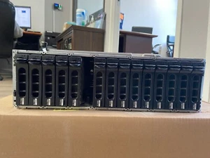Dell Powervault MD3000i 15 Bay Drive Storage Array - Picture 1 of 17