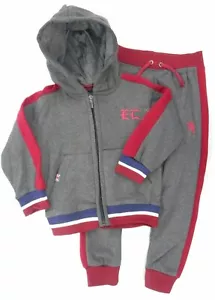 FELPA neonato/ragazzo lavanderia inglese $42-$48 EL LOGO 2 pezzi taglia 18 mesi e 5/6 - Foto 1 di 8