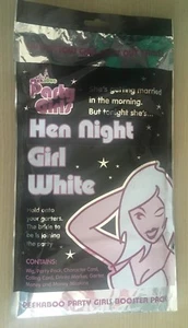 BNIP New Peekaboo Party Girls Booster Pack - Hen Night Girl White - Hen Do Pack - Picture 1 of 3