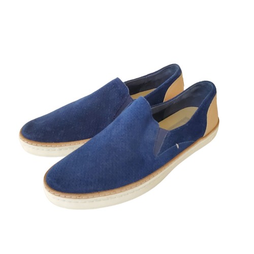 UGG Sneakers slip on da donna blu Adley blu pelle scamosciata taglia 6 5
