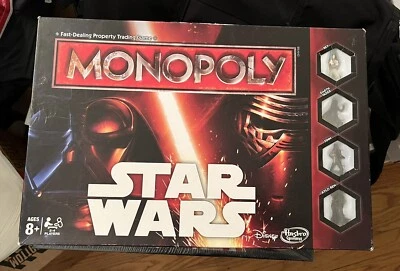 Monopoly Star Wars The Force Awakens Edition Disney Hasbro Board Game - Image 1 of 2