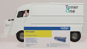 Original Brother TN-426Y Tonerkassette mit extra hoher Kapazität - Gelb - Bild 1 von 1