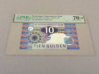 Niederlande 10 Gulden P-99 1997 PMG 70 EPQ *Top Grade*