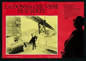 DIE FRAU, DIE ZWEIMAL LEBTE Fotobeutel Poster Hitchcock Novak Stewart Vertigo N8 - Bild 1 von 1