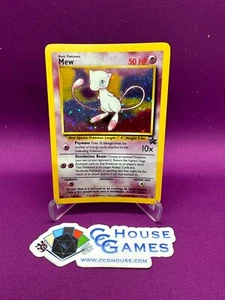 Pokemon TCG Mew #9 Holo Foil Wizards of the Coast Black Star Promo NM/M*CCGHouse - Picture 1 of 2