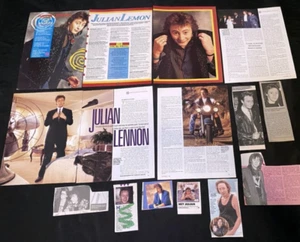 Julian Lennon MAGAZINE CLIPPINGS ARTICLES son of john - Picture 1 of 1