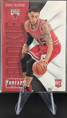 2016-17 PANINI THREADS ROOKIE #206 DENZEL VALENTINE CHICAGO BULLS - Image 1 of 2