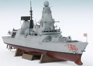 Gebautes Modell HMS Typ 45 Zerstörer Royal Navy 1/350 - Vorbestellung - Bild 1 von 2