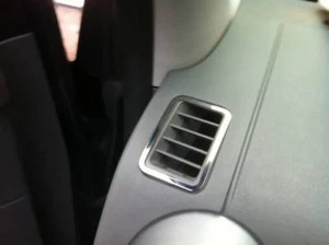 D Ford Fusion 2002 - Chrom Rahmen für Lüftungsgitter - Edelstahl poliert - Picture 1 of 3
