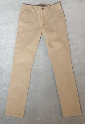 Pantalones de vestir Ripcurl marrón claro talla 28 calce recto informales trabajo formal Foto 1 de 4