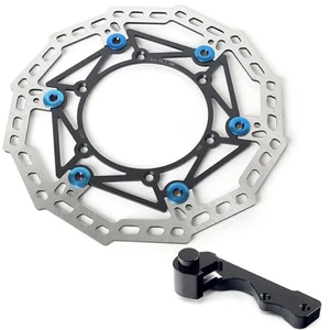 For Suzuki Oversize Brake Rotor Adapter RM125 RM250 96-09 DRZ400E DRZ400S 00-08 - Picture 1 of 10