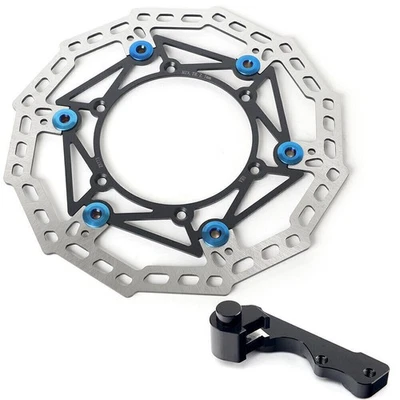 For Suzuki Oversize Brake Rotor Adapter RM125 RM250 96-09 DRZ400E DRZ400S 00-08 - Image 1 of 4