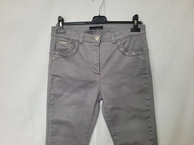 Women David Emanuel Grey Jeans, Autumn/Winter Size 12 - Image 1 of 4