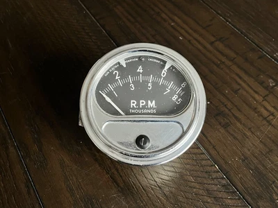 TACÓMETRO SOL VINTAGE AÑOS 60 MODELO RC 85 CROMO FÚTBOL Foto 1 de 4