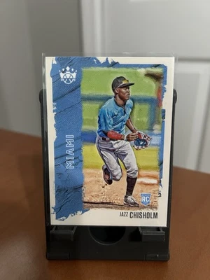 2021 Panini Diamond Kings Jazz Chisholm SP Rookie Card #137 - Miami Marlins - Image 1 of 2