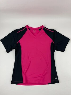 Camiseta BCG Niñas Grande Rosa Negra Manga Corta Foto 1 de 4