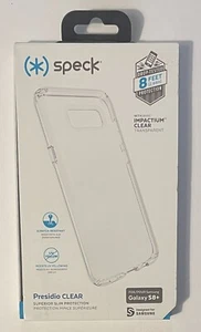 Speck Presidio Clear Phone Case For Samsung Galaxy S8+ Transparent Clear - Picture 1 of 1
