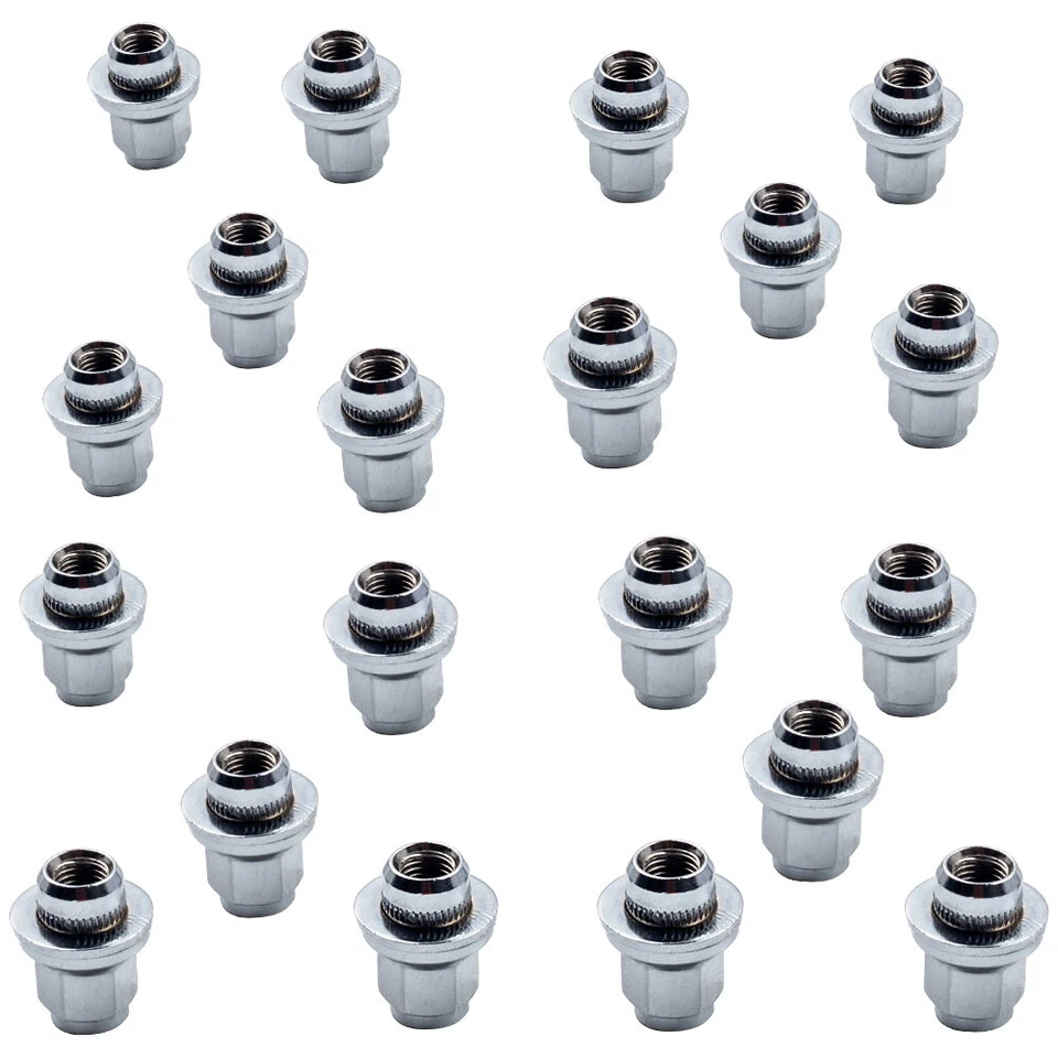 20x Alloy Wheel Nuts For Jaguar XF XE X-Type F-TYPE S-TYPE X152 X400 2001-2009 - Image 1 of 4