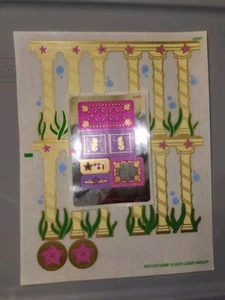 LEGO® DISNEY PRINCESS Palazzo Sottomarino di Ariel *FOGLI ADESIVI 1&2* 41063 NUOVO - Foto 1 di 1
