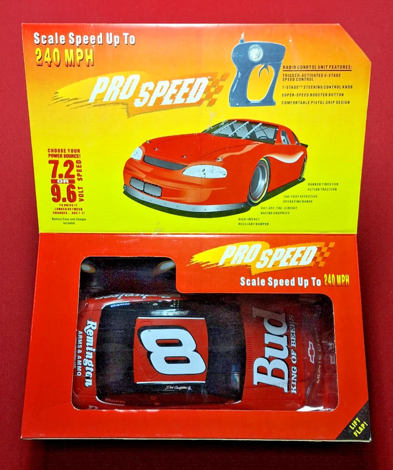 Action Pro Speed Dale Earnhardt Jr #8 R/C Radio Remote Control NASCAR Car New - Image 1 of 4
