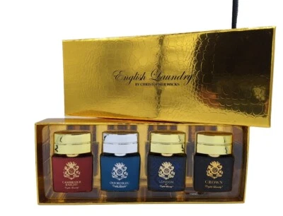 NUEVA Caja de Regalo Fragancia HOMBRE CHRISTOPHER WICKS LAVANDERÍA INGLESA POR CHRISTOPHER WICKS 🎁    Foto 1 de 3