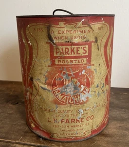 Parke’s Kaffeedose Pittsburgh Pa 232 Market St Philadelphia um 1910 - Bild 1 von 24
