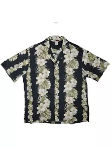 Pacific Legend Floral Hawaiian Beach Hibiscus Shirt Green Size 2XL Button Up - Picture 1 of 9