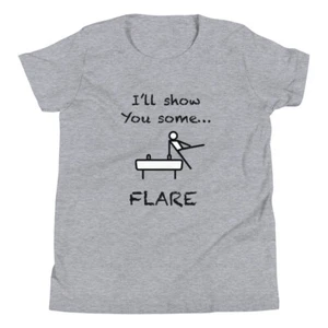 Youth Boy's Gymnastics I’ll Show You Some Flare Short Sleeve T-Shirt - Picture 1 of 9