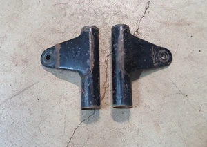 1980 Kawasaki KE100 enduro Fork Ears Headlight Brackets mounts - Picture 1 of 9