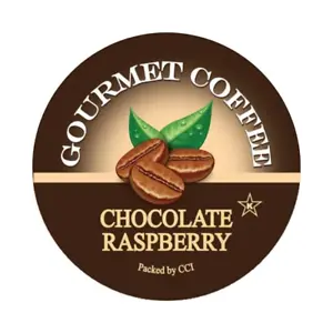 Chocolate Raspberry, Gourmet Flavored Coffee Pods for Keurig K-cup Brewers - Picture 1 of 5