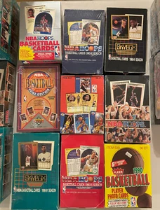 Lot of 55-60 Unopened Vintage NBA Basketball Cards in SEALED Packs NEW MJ PULLS! - Picture 1 of 3