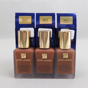 Lot 3 Estee Lauder Double Wear Stay-in-Place Foundation 1oz 8N1 Espresso #2320 - Picture 1 of 8