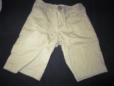 Old Navy Size 8 Youth Uniform Khaki Shorts w/Adjustable Waist EUC - Image 1 of 3