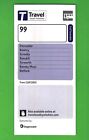 Travel South Yorkshire Timetable ~ 99 Doncaster Retford - Stagecoach - July 2011