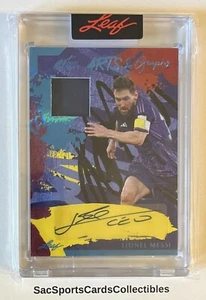 2023 Leaf Art Of Sport Lionel Messi Arts & Graphs Patch Auto /4 - Bild 1 von 3