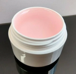 50ml HQ UV Aufbau Gel / Builder Gel , Nail, mittelviskos, klar-rose`, mittel
