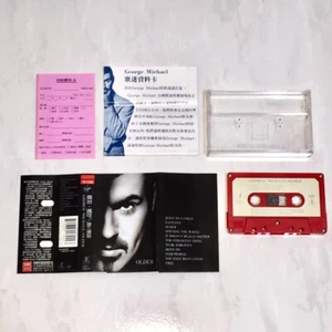 George Michael 1996 Older Taiwan Edition Cassette Tape Album w Promo Insert Card - Picture 1 of 6