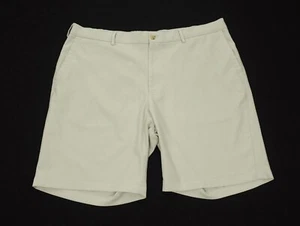 Peter Millar Salem Performance Shorts Herren 40 Khaki Beige Golf Chino High Drape - Bild 1 von 4