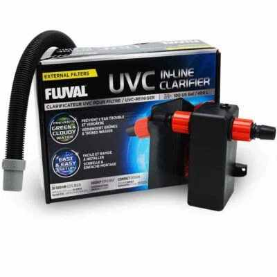 UVC In-Line Clarifier (up to 100 Gallon) - Fluval - Image 1 of 4