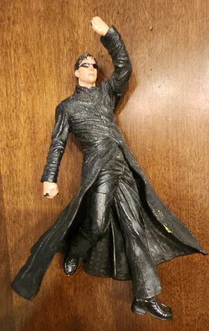 McFarlane Toys The Matrix Series 2 Super Burly Brawl Neo 6" Figure Loose Cover
