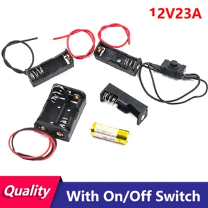 Battery Holde for 1 2 x 12V23A With Wire and On/Off Switch Battery Case for LED - Picture 1 of 12