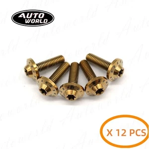 M6x20 Front Brake Disc Bolt Screw for Honda CBR600RR 2003-2022 CBR1000RR 08-16 - Bild 1 von 12
