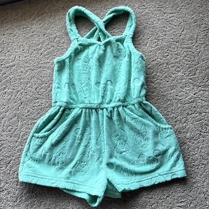 Disney Girl 9/10 Terrycloth Shorts Romper - Play/Beach - Character Print - Picture 1 of 5